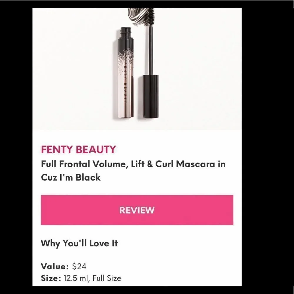 NWT bundle , Fenty mascara , highlighter duo and lip therapy. Over $60 value